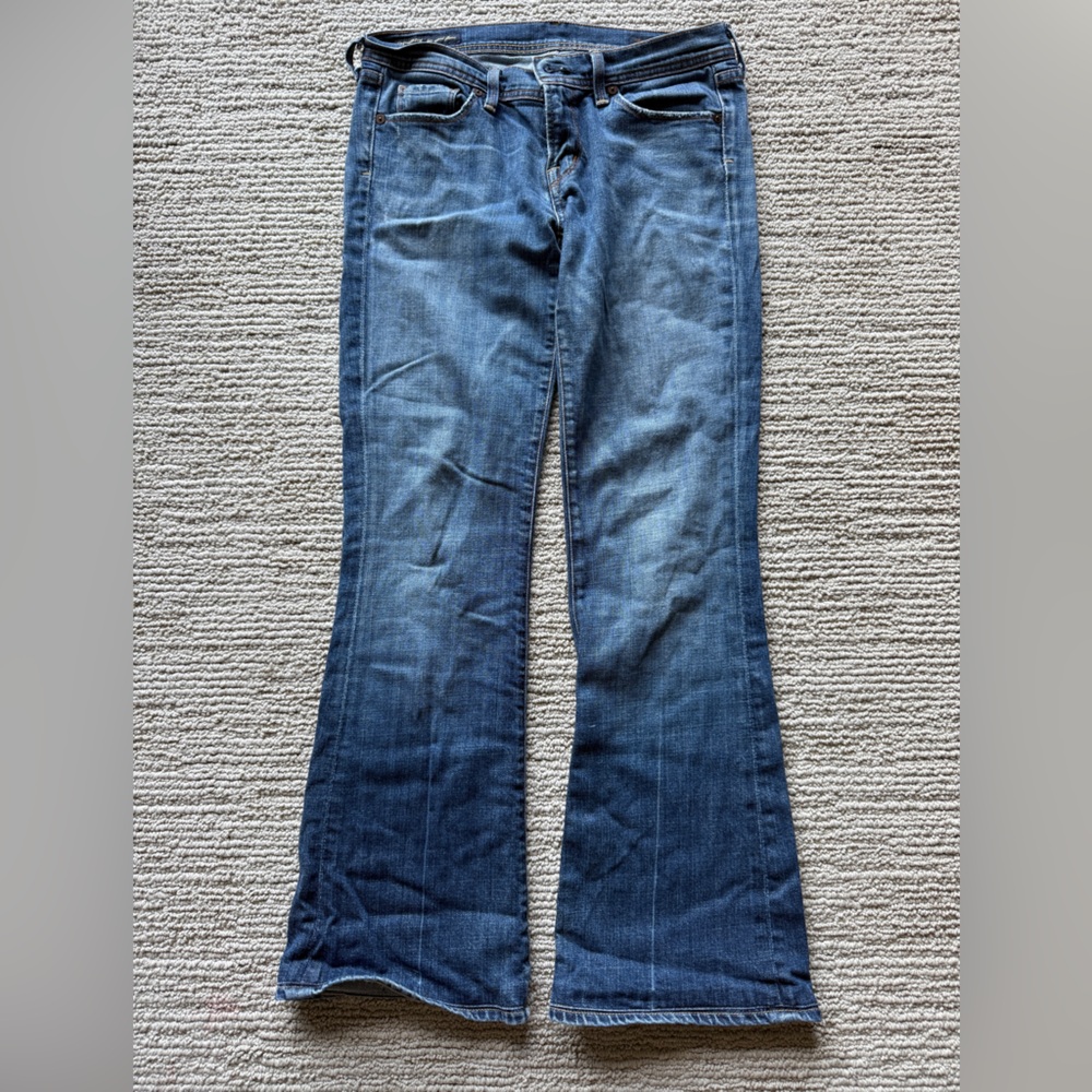 Citizens Of Humanity Blue Boot Cut Jeans